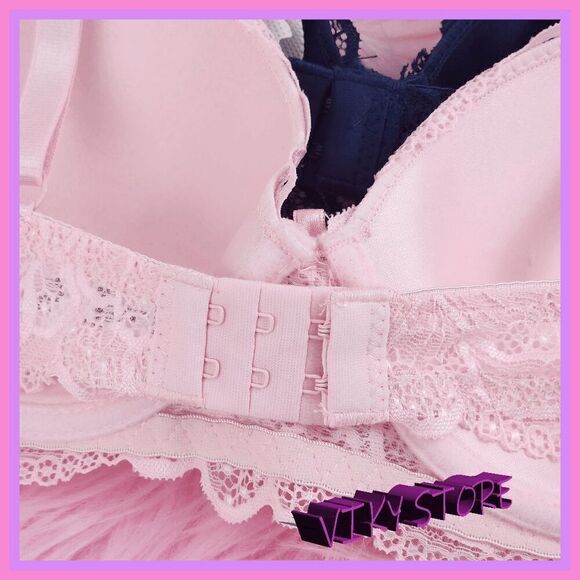 NWT ๐ Bluxe Everyday Bra Pack of 2โ- Smooth Fit & Comfort 36C #7098 ๐ - Picture 5 of 7